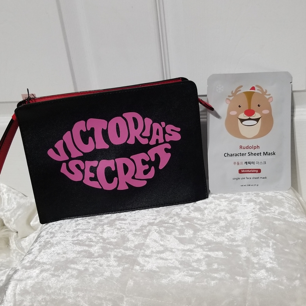 Victoria Secret Makeup Bag & Face Mask